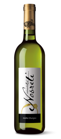 Lahev vína Müller Thurgau 2016, pozdní sběr (polosladké)