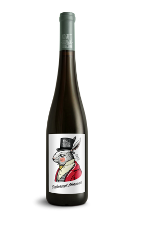 Lahev vína Cabernet Moravia 2015, pozdní sběr (suché)