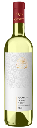 Lahev vína Rulandské modré klaret 2020, pozdní sběr (polosuché)