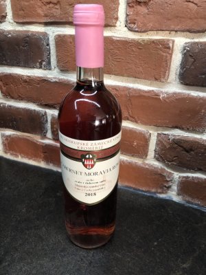 Lahev vína Cabernet Moravia 2018, zemské víno (suché)