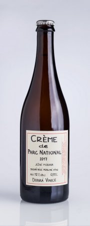 Lahev vína Creme de Park National (pét-nat) 2018, zemské víno - perlivé (suché)