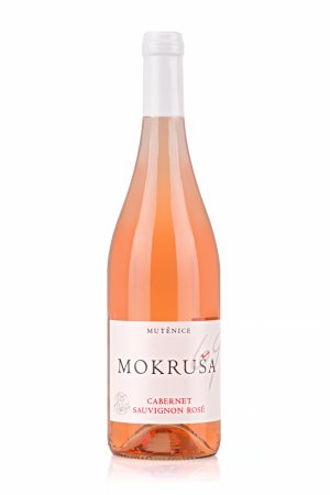 Lahev vína Cabernet Sauvignon Rosé 2020, zemské víno (polosuché)