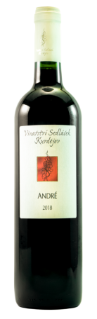 Lahev vína André 2018, zemské víno (suché)