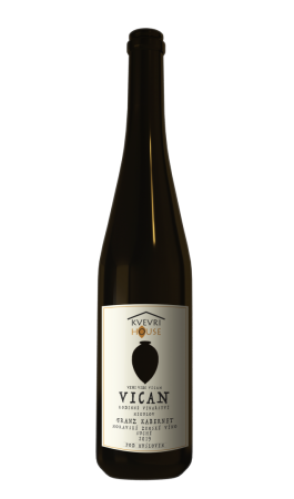 Lahev vína Franz Kabernet kvevri 2019, zemské víno (suché)