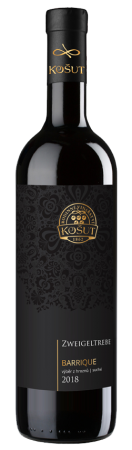 Lahev vína Zweigeltrebe barrique 2018, výběr z hroznů (suché)