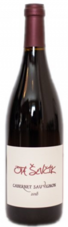 Lahev vína Cabernet Sauvignon 2018, zemské víno (suché)