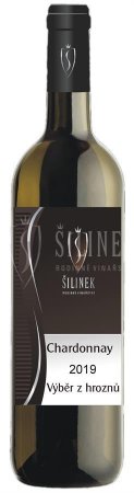 Lahev vína Chardonnay 2019, výběr z hroznů (polosladké)