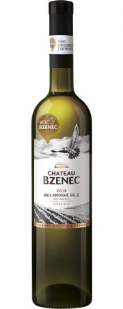 Lahev vína Rulandské bílé 2018, voc (suché)