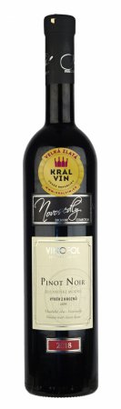 Lahev vína Rulandské modré 2018, výběr z hroznů (suché)