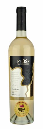 Lahev vína Sauvignon 2019, pozdní sběr (suché)