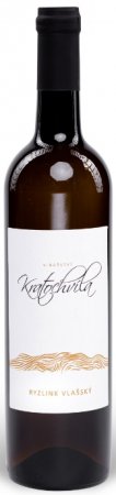 Lahev vína Ryzlink vlašský 2019, zemské víno (suché)