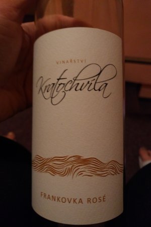 Lahev vína Frankovka 2019, zemské víno (polosuché)