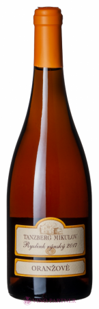 Lahev vína Ryzlink rynský ORANŽOVÉ 2017, zemské víno (suché)