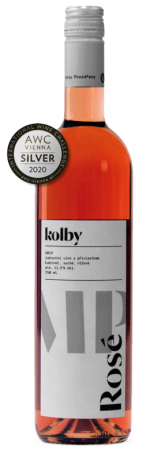 Lahev vína Modrý Portugal rosé (Classic) 2019, pozdní sběr (suché)