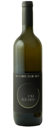 Lahev vína VELTLÍNSKÉ ZELENÉ 2017, zemské víno (suché)