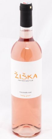 Lahev vína Coccinelle rosé /FR+RM/ 2019, pozdní sběr (polosuché)