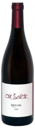 Lahev vína Riesling 2018, zemské víno (suché)