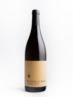 Lahev vína Ryzlink vlašský 2017, zemské víno (suché)