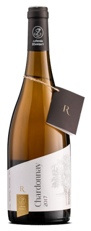 Lahev vína Chardonnay Rezerva 2017, pozdní sběr (suché)