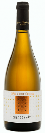 Lahev vína Chardonnay 2018, zemské víno (suché)