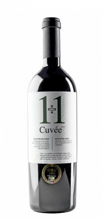Lahev vína Cuvée 1+1 2013, pozdní sběr (suché)