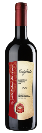 Lahev vína Zweigeltrebe 2018, jakostní víno (suché)