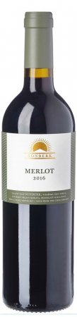 Lahev vína Merlot (Velký) 2016, výběr z hroznů (suché)