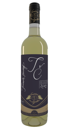 Lahev vína Tramín červený 2018, výběr z hroznů (polosladké)