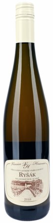 Lahev vína RYŠÁK-Rulandské šedé 2018, výběr z bobulí (sladké)