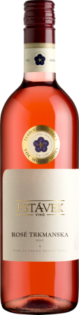 Lahev vína Rosé Trkmanska 2018, voc (suché)