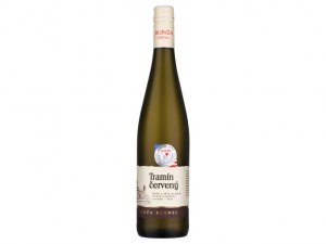 Lahev vína Tramín červený 2018, výběr z bobulí (sladké)