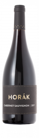 Lahev vína Cabernet Sauvignon 2017, výběr z hroznů (suché)