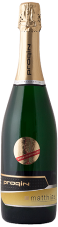 Lahev vína MATTHIAS Pinot Chardonnay sekt, pěstitelský sekt (brut)