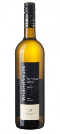 Lahev vína Veltlínské zelené 2019, kabinetní víno (suché)