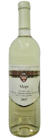 Lahev vína Muškát moravský 2017, zemské víno (suché)