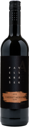 Lahev vína Cabernet Moravia 2018, zemské víno (suché)