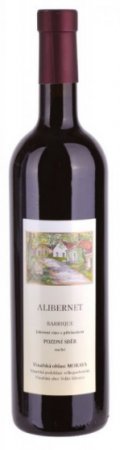 Lahev vína Alibernet 2015, pozdní sběr (suché)