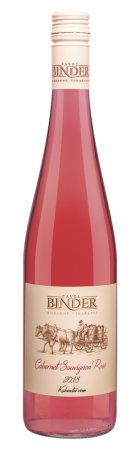 Lahev vína Cabernet Sauvignon rosé 2018, kabinetní víno (suché)
