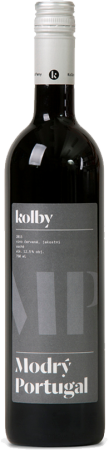 Lahev vína Modrý Portugal (Classic) 2017, jakostní víno (suché)