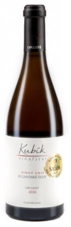 Lahev vína Rulandské šedé 2016, pozdní sběr (suché)