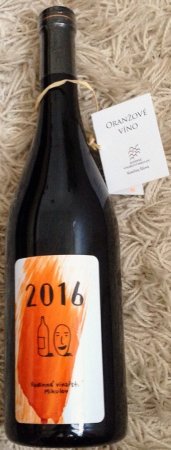 Lahev vína Rulandské bílé 2016, zemské víno (suché)