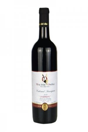 Lahev vína Cabernet Sauvignon 2016, pozdní sběr (suché)