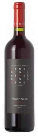 Lahev vína Pinot Noir barrique 2015, výběr z hroznů (suché)