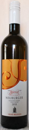 Lahev vína Neuburské 2018, zemské víno (suché)
