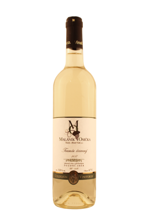 Lahev vína Tramín červený 2017, pozdní sběr (suché)