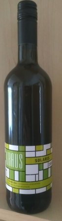 Lahev vína Solaris (Mladé víno) 2018, zemské víno (suché)