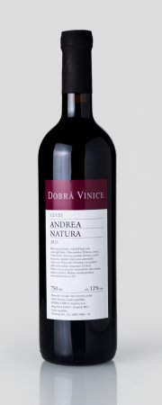 Lahev vína Andrea natura 2015, zemské víno (suché)