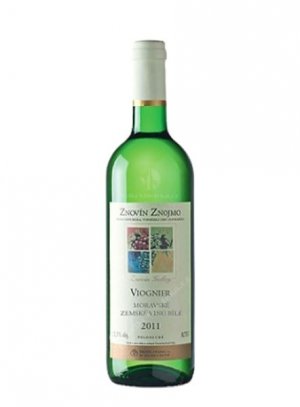 Lahev vína Viognier 2011, zemské víno (polosuché)