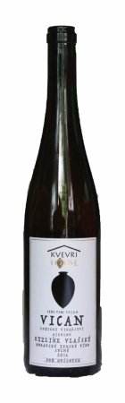 Lahev vína Ryzlink vlašský - kvevri 2016, zemské víno (suché)