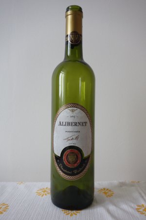 Lahev vína Alibernet 2015, pozdní sběr (suché)